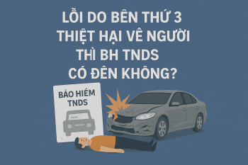 Lỗi do bên thứ 3 và có thiệt hại về người thì BH TNDS có đền không?